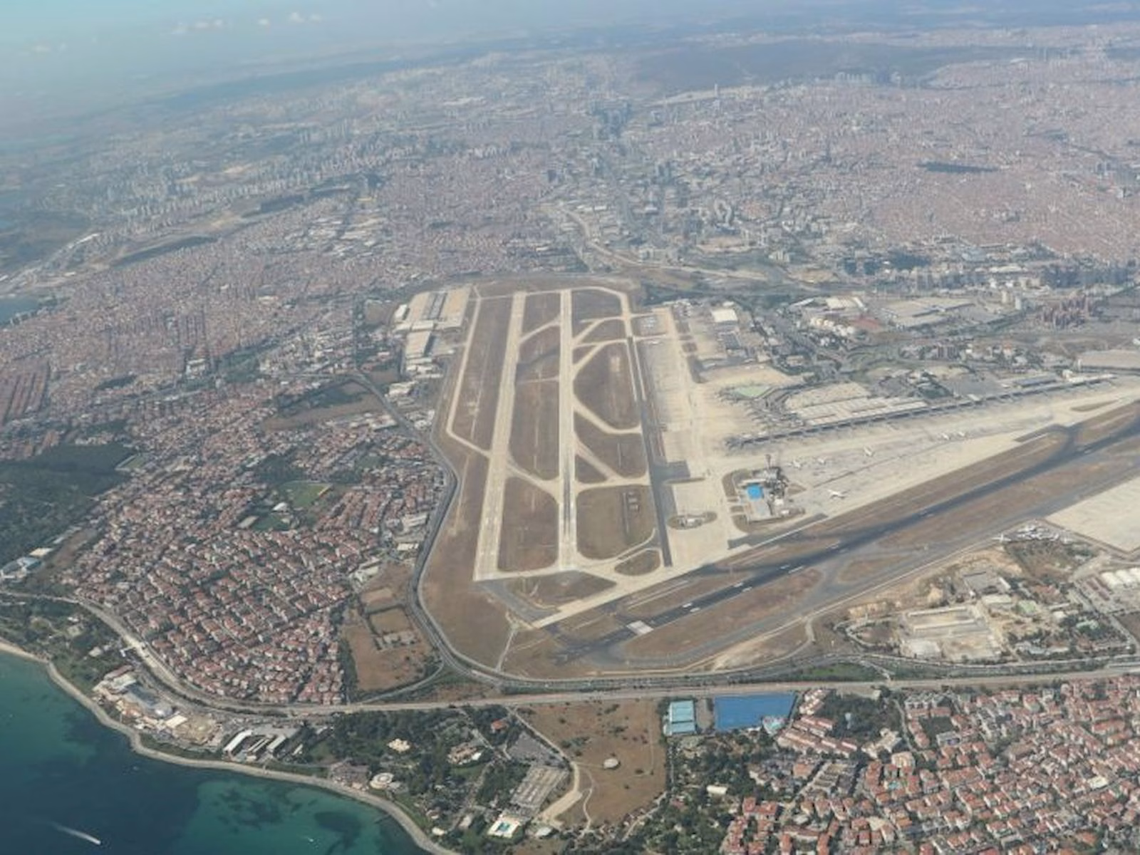 Atatürk Havalimanı’ndan İstanbul Havalimanı arası görsel.