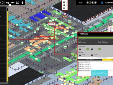 Production Line: Car Factory Simulation görsel.