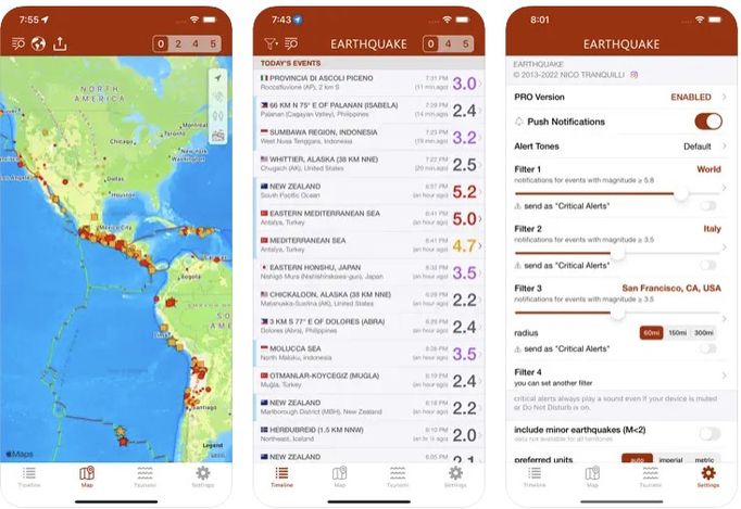 Earthquake-alerts-and-map