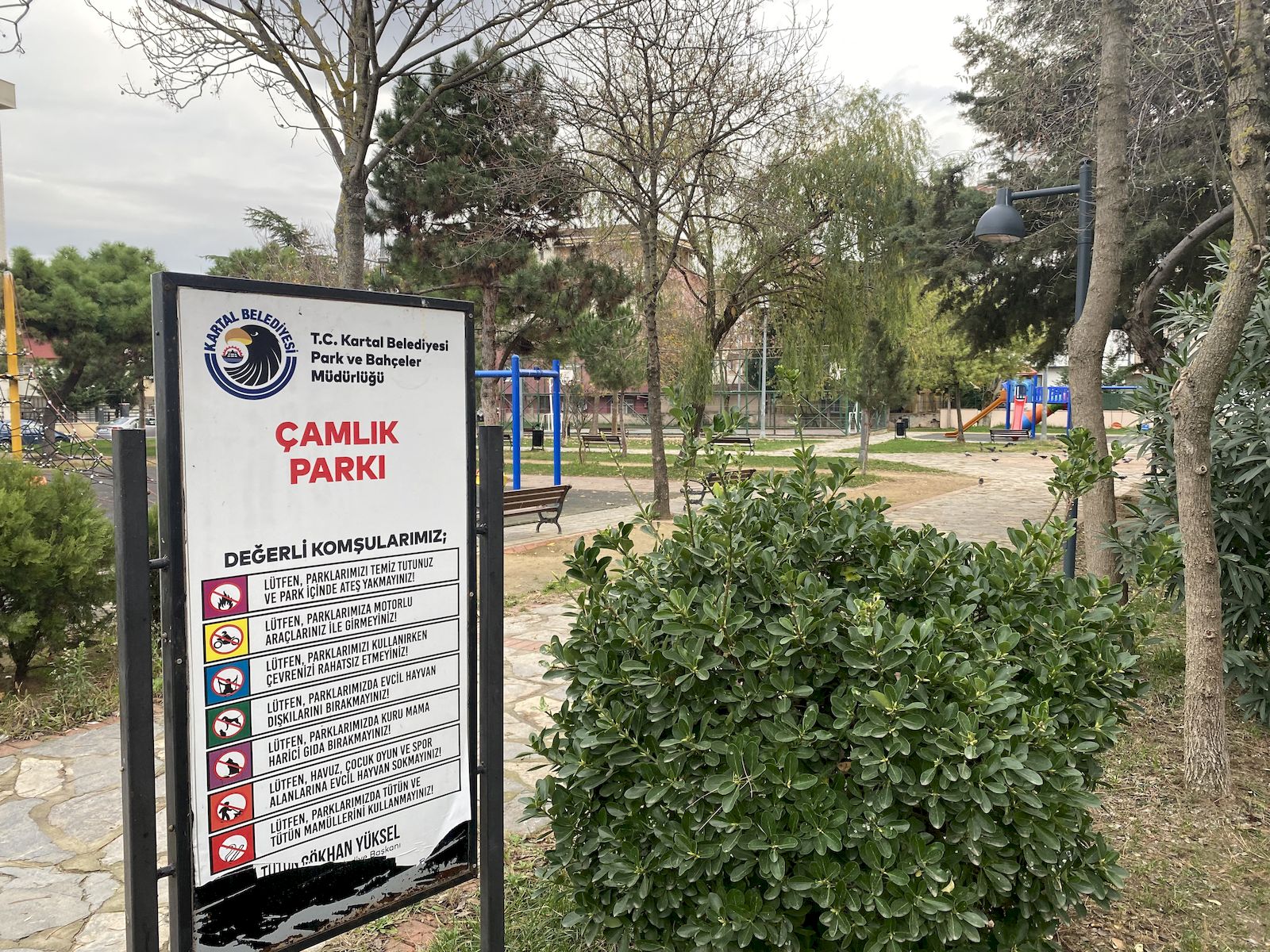 Kartal Çamlık Parkı ziyaretçilerini bekliyor görsel.