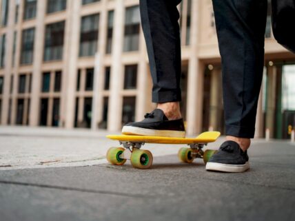 Imagen de ¿Quién inventó la patineta?.
