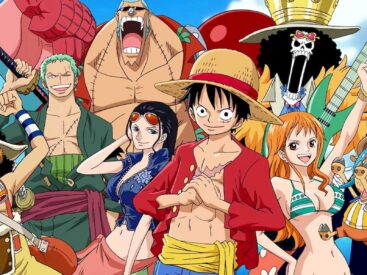 One Piece benzeri 10 anime görsel.