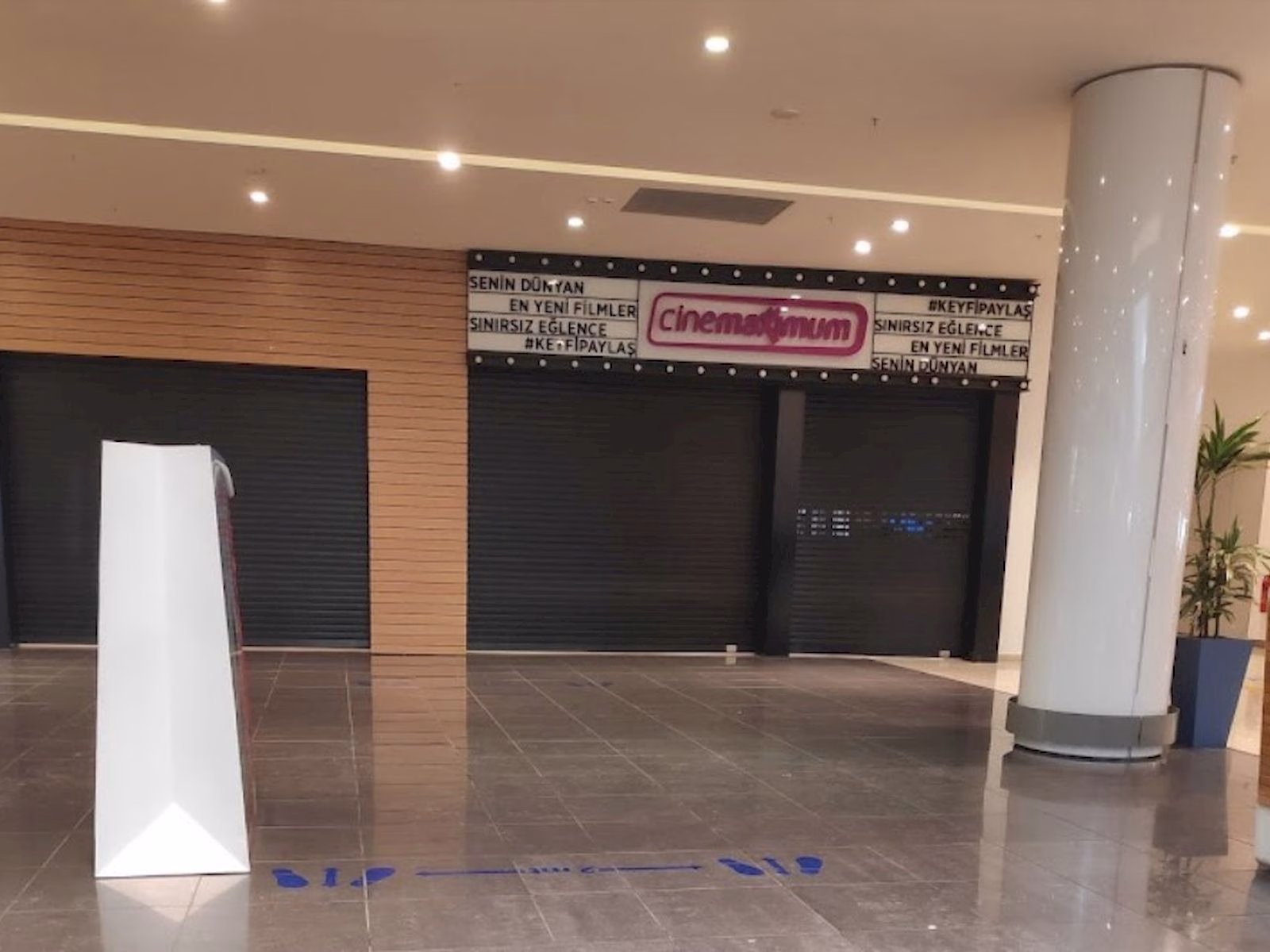 Maltepe Park sinema salonu kapandı görsel.