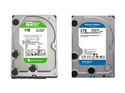 WD Blue ile WD Green görsel.