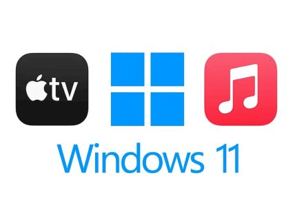 Apple TV, Apple Music ve görsel.
