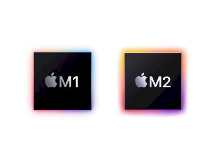 M2 ve M1 çip farkı görsel.