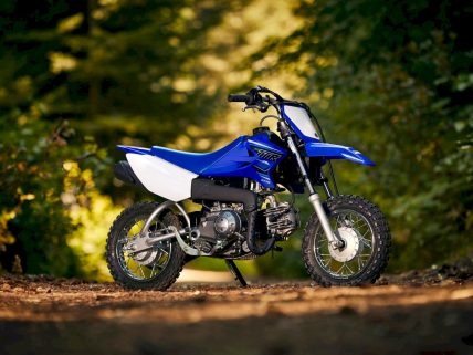 Yamaha TT-R50 motosiklet özellikleri ve görsel.