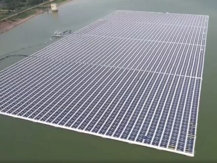 Yüzer güneş enerji santrali nedir? görsel.