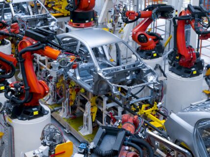 The world largest car manufacturing image.