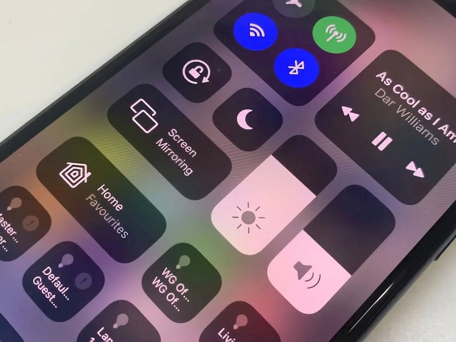 How to fix Control Center image.