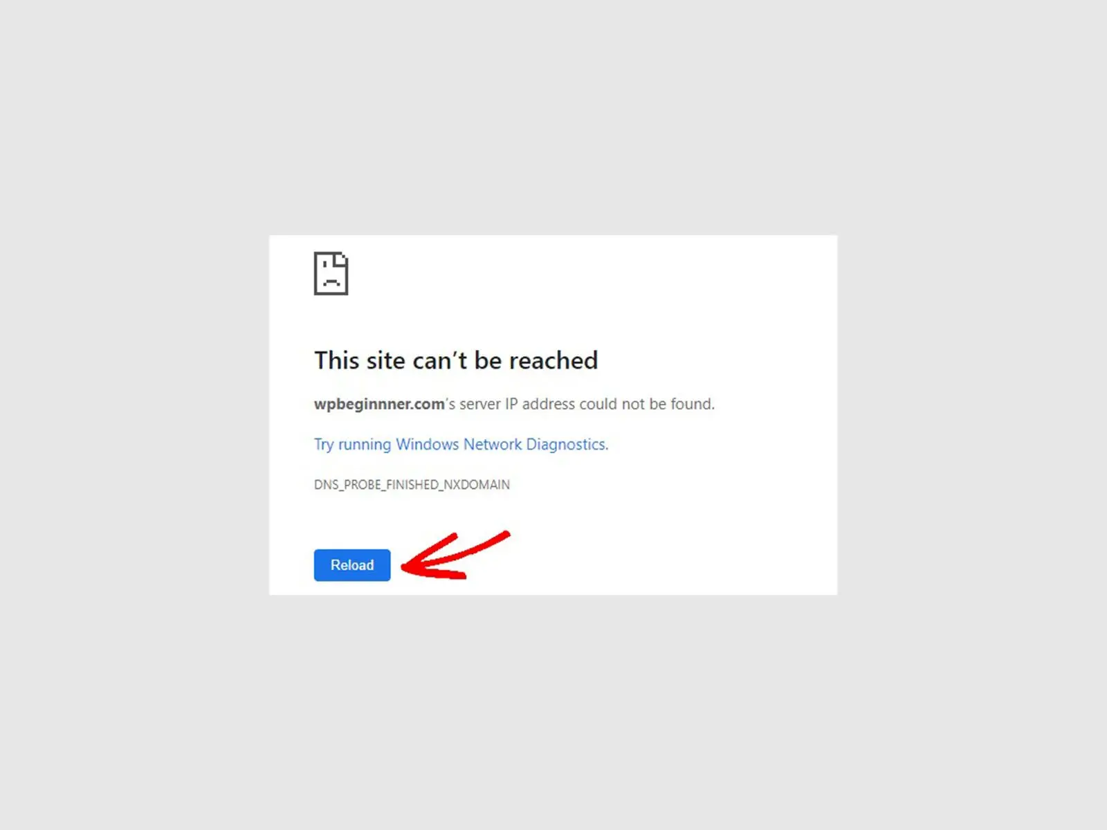 How to fix DNS_probe_finished_nxdomain image.