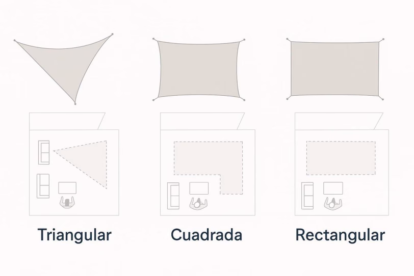 Velas de sombra impermeables asequibles para cada jardín 5