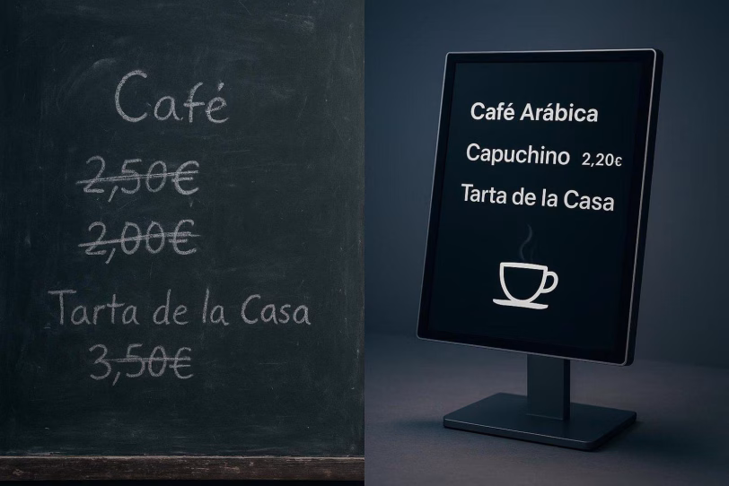 Ventajas de la señalización digital para cafeterías 2